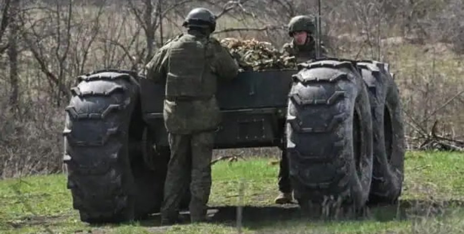 Российский НРК на фронте