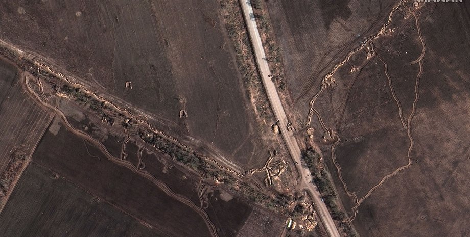 Сеть окопов ВС РФ