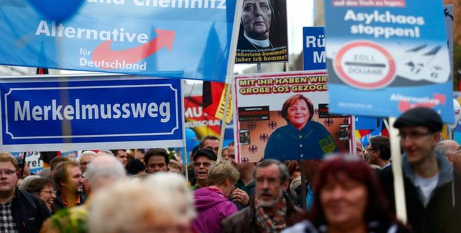 Демонстрация АдГ в Берлине / Фото: Reuters