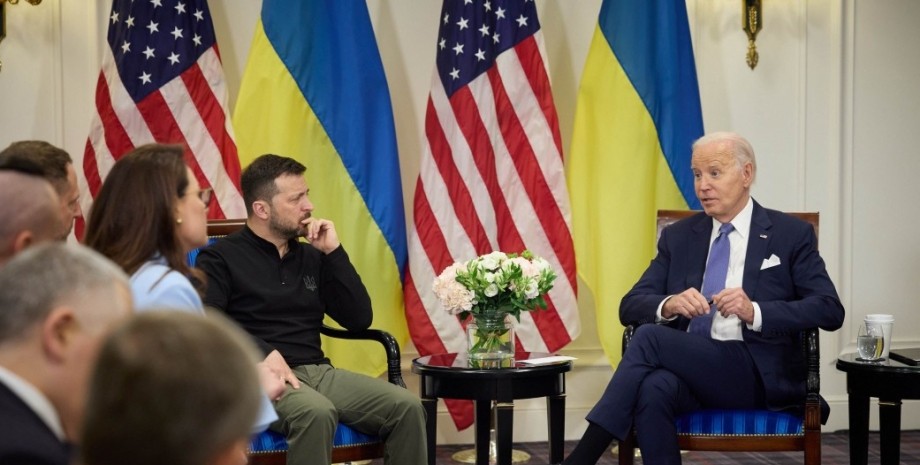 Президенты Украины и США
