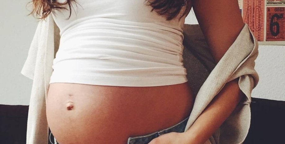 Беременность, беременная женщина с животом, рождение ребенка