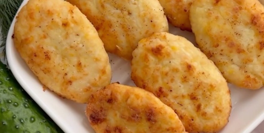 Куриные котлеты с сыром, запеченные в духовке – пошаговый рецепт приготовления с фото