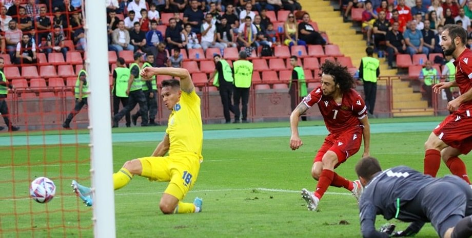 Сборная Украины по футболу, сборная украины победила армению, украина армия 5:0, футбол, лига наций