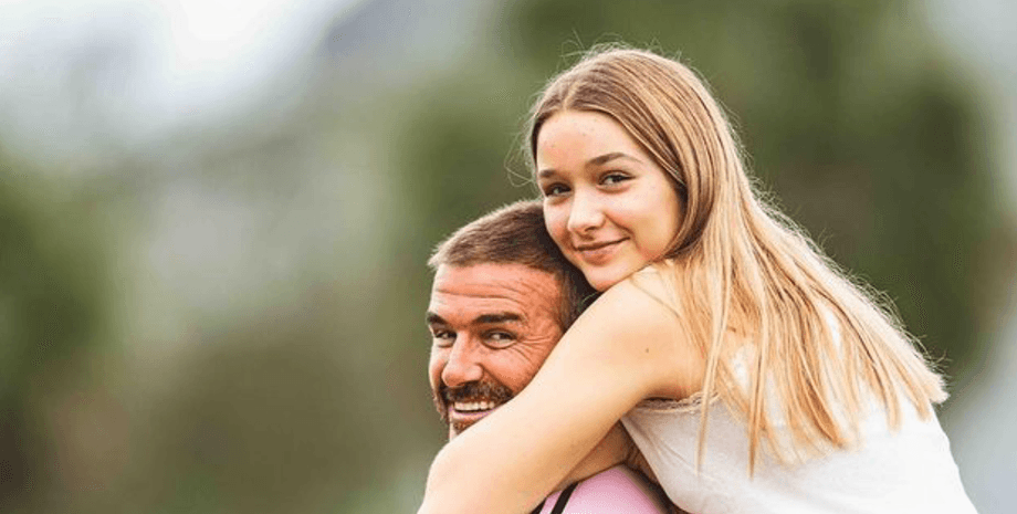 Дэвид Бекхэм с дочерью Харпер, дети дэвида и виктории бэкхэм, харпер бэкхэм, дети дэвида бэкхэма, фото с дочерью