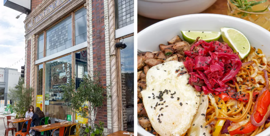 Веганский ресторан перешел на мясо, Sage Vegan Bistro в Лос-Анджелесе, заведения питания, курьезы