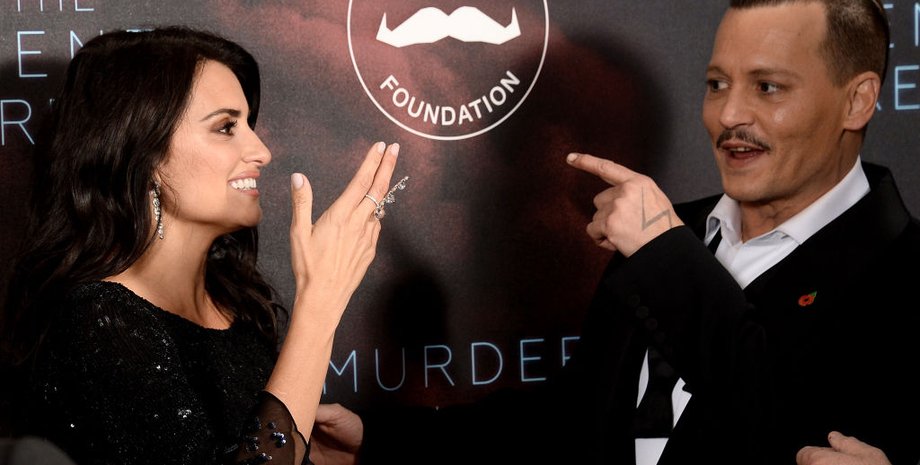 Пенелопа Крус и Джонни Депп