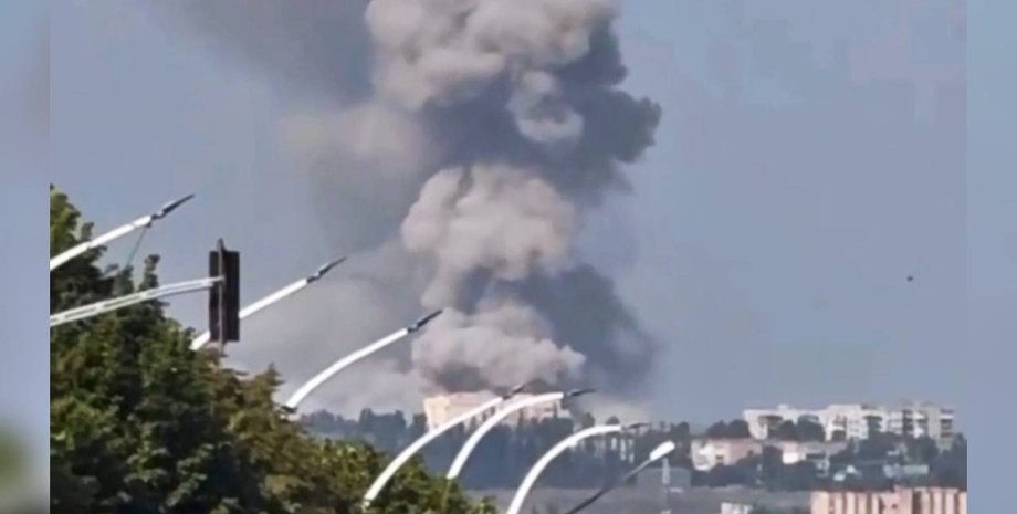 Взрывы на Луганщине