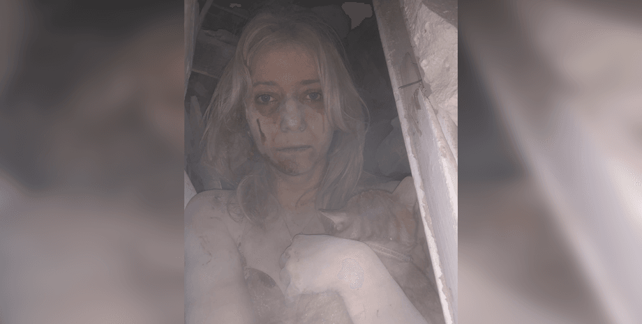 пострадала в Запорожье, девушка под завалами Запорожья, завалы Запорожья