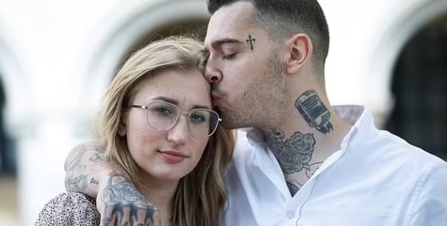 София Каркадым из Украины и ее британский любовник