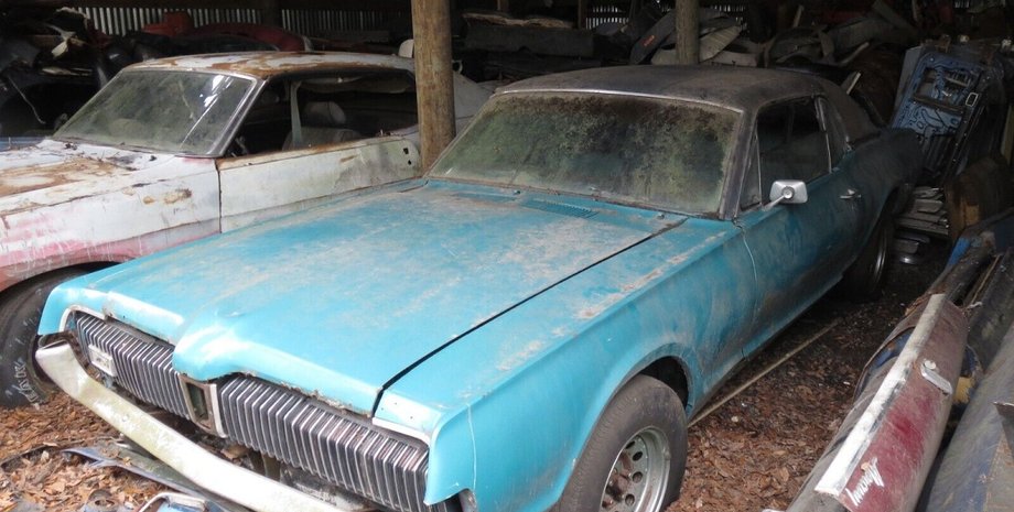 Mercury Cougar 1967, Mercury Cougar, Mercury Cougar XR7, брошенные авто