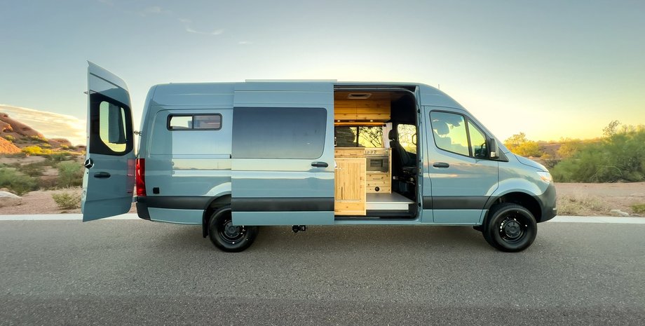 Zephyr, Фургон, Mercedes-Benz Sprinter, Автодом, Дом на колесах, Интерьер, Фото, Авто, Автомобили