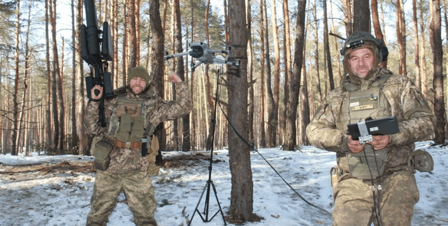 українські бійці, оператори дронів, дрони зс