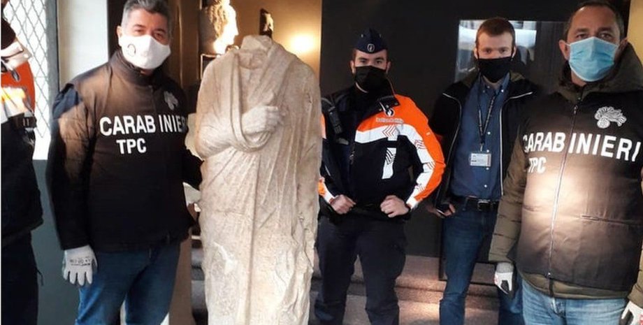 статуя, карабинеры, Италия