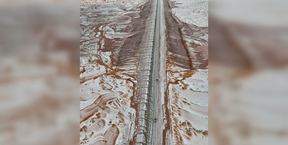 Саудівська Аравія сніг, Саудівська Аравія град, Саудівська Аравія похолодання, Саудівська Аравія сніжки