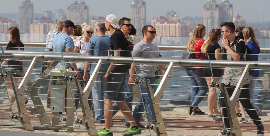 Киев, мост Кличко