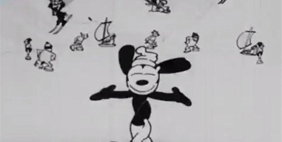 Диснеевский кролик Освальд / Кадр из мультфильма