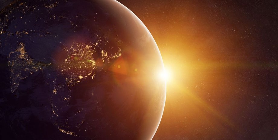 космос, Земля, Сонце, фото