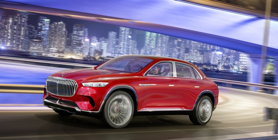 Mercedes-Maybach Ultimate Luxury, Mercedes-Maybach, Maybach Ultimate Luxury, электромобиль Mercedes