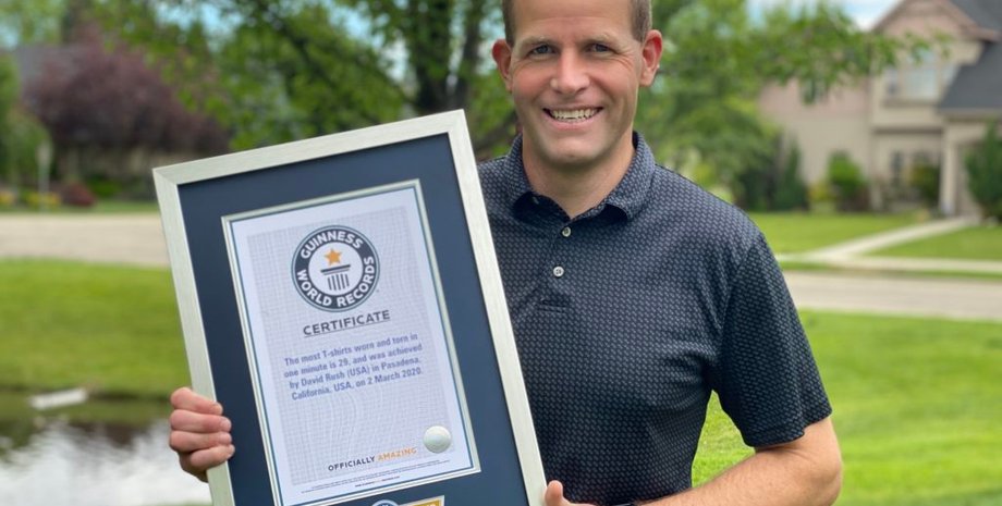 девид раш, книга рекордов гиннеса, пинг-понг, титул, рекордсмен