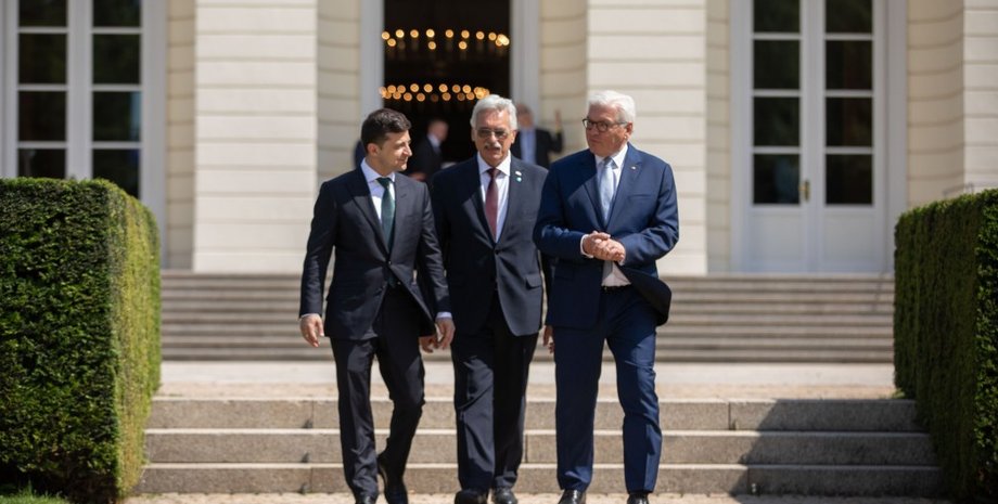 Владимир Зеленский и Франк-Вальтер Штайнмайер / Фото: president.gov.ua