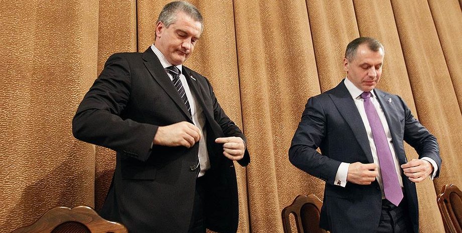 Владимир Константинов и Сергей Аксенов / Фото: Коммерсантъ