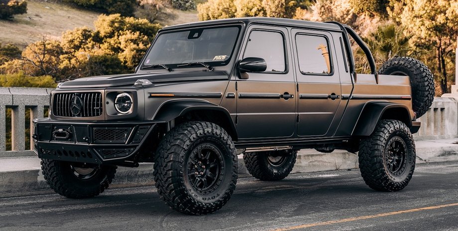 Mercedes, Mercedes-AMG G63, Тюнинг, Пикап, Авто, Автомобили, Внедорожники, Фото, Гелендваген, Бездорожье