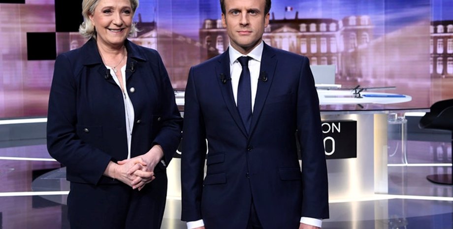 вибори у франції, ле пен, марін ле пен, емманюель макрон, макрон дружина, бріжит макрон, ле пен україна, ле пен путін