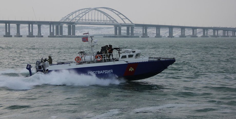 Катер, Кримський міст