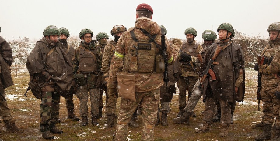 Бійці Інтернаціонального легіону України