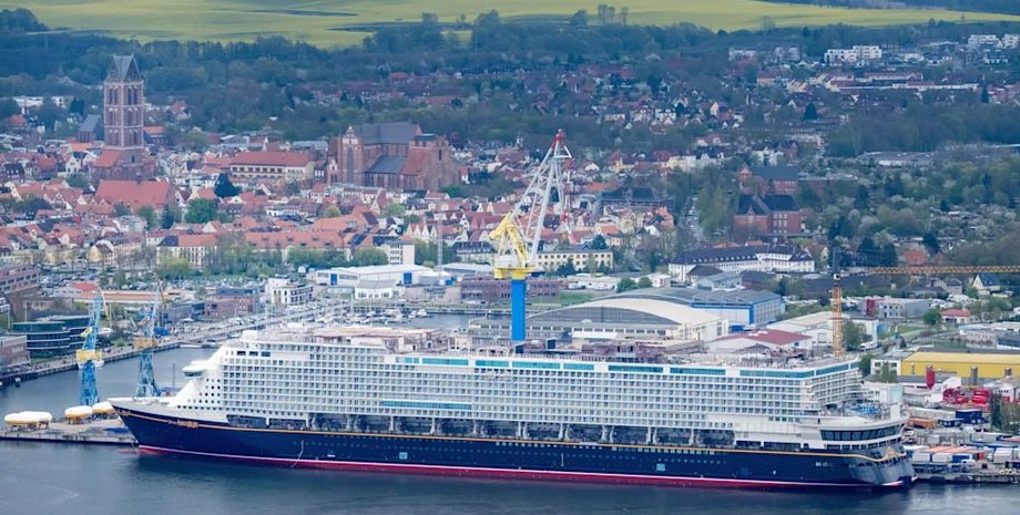 Disney Adventure, німеччина, лайнер, судно, німеччина, будівництво