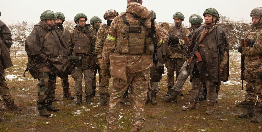 Интернациональный легион, военная помощь, ВСУ, Силы обороны, война РФ против Украины