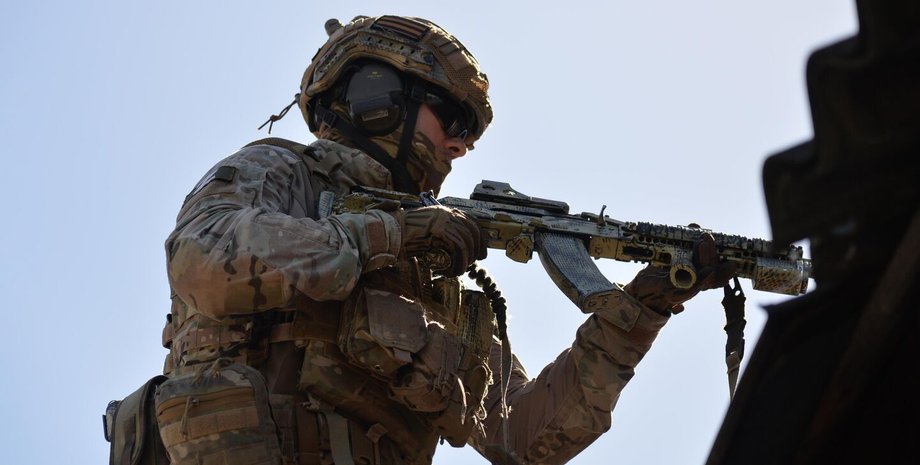 Фото бойца ВС РФ