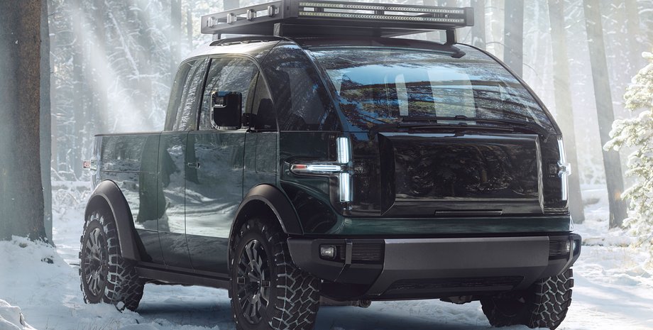 электрический пикап Canoo, электрический пикап, Canoo LTV, электромобиль Canoo, новый Canoo