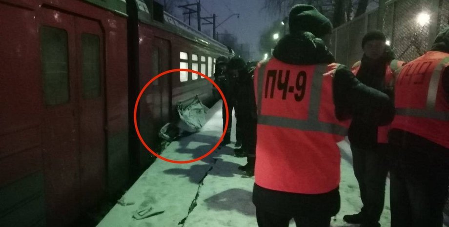 электричка такси авария подмосковье