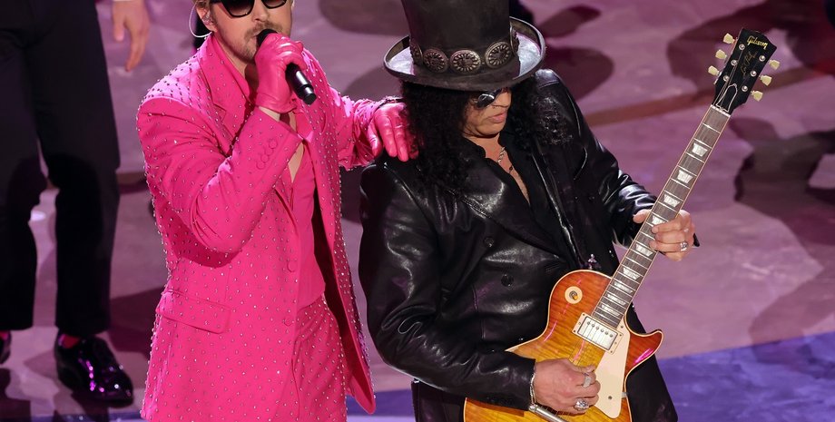 Райан Гослинг, оскар, барби, Слэш