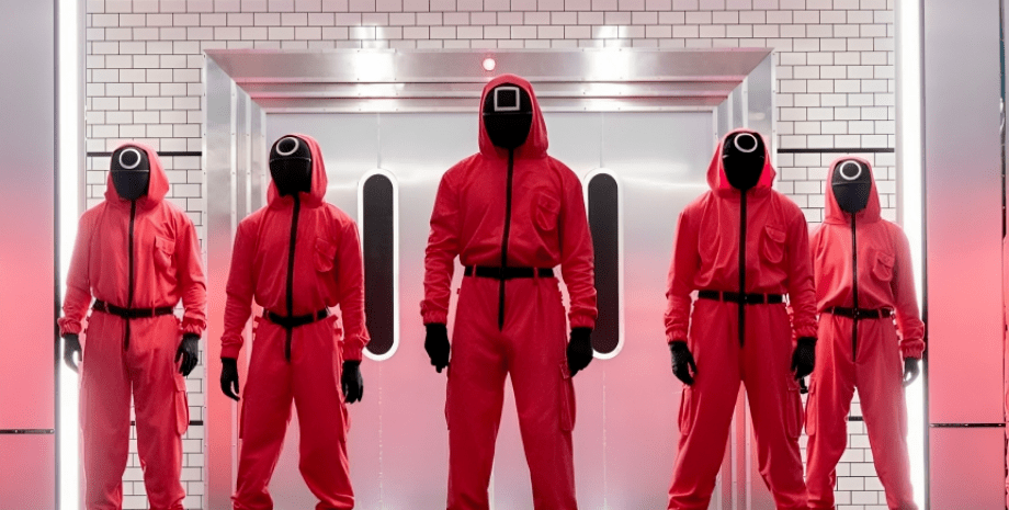 кадр из шоу "Игра в кальмара. Вызов" Игра в кальмара, игра в кальмара продолжение, игра в кальмара 2 сезон, игра в кальмара Вызов