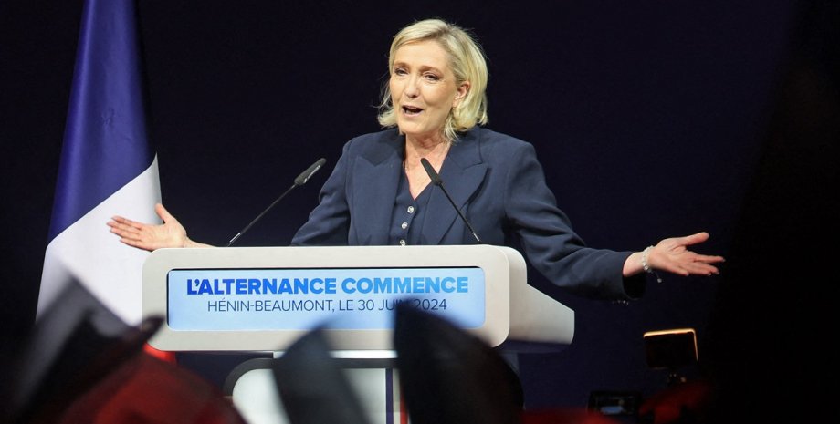 Марін Ле Пен, національне об'єднання, вибори у Франції, крайні праві