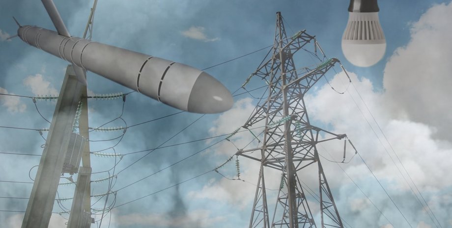 ракеты ВС РФ, обстрелы Украины, свет в Украине