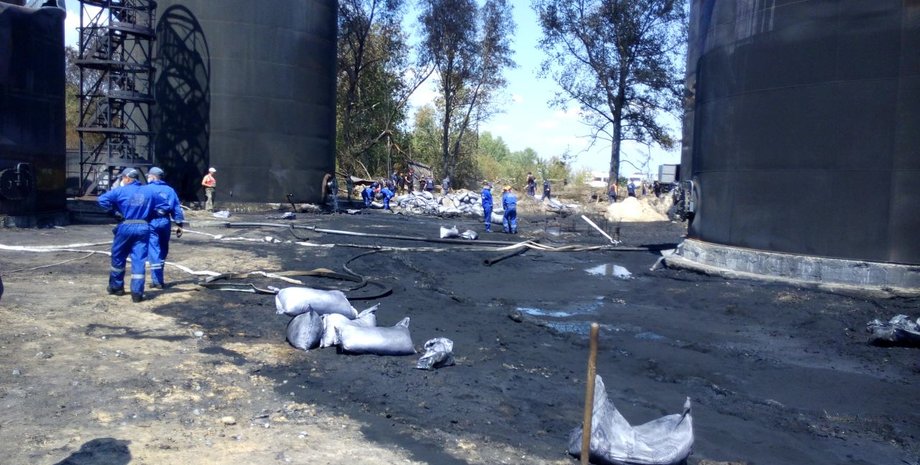 Нефтебаза "БРСМ" / Фото: ГСЧС