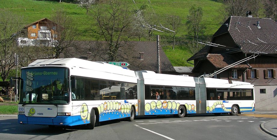 троллейбус Hess LighTram 3