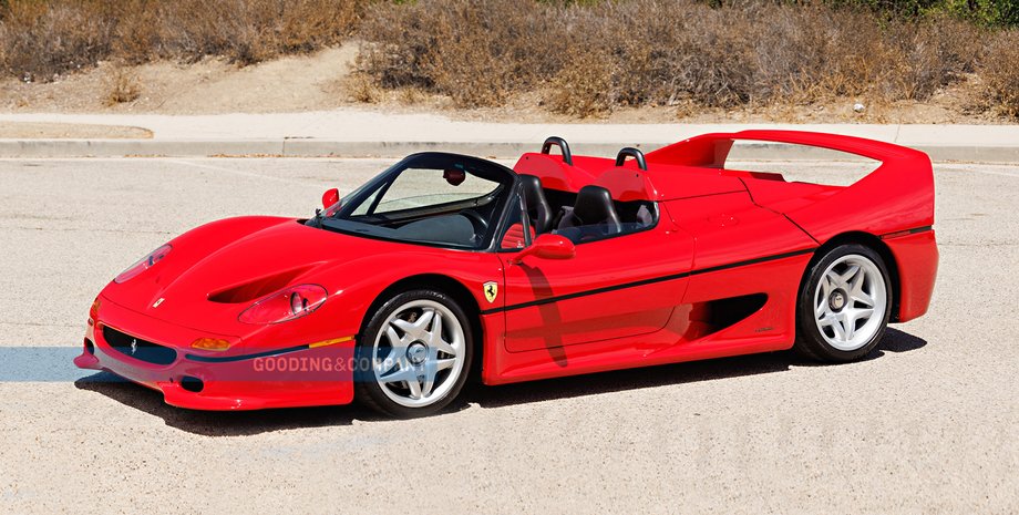 авто Майка Тайсона, Ferrari F50 1996, Ferrari F50, суперкар Ferrari, Ferrari Майка Тайсона, Майк Тайсон