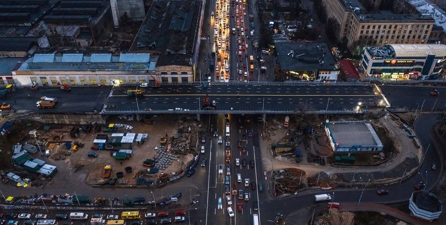 ремонт шулявского моста, завершение работа шулявского моста, шулявка, шулявский мост,