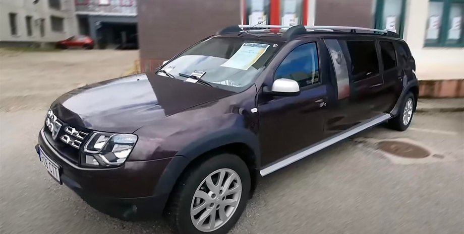 тюнинг дастера, Dacia Duster, Лимузин Дастер, Салон Дастера