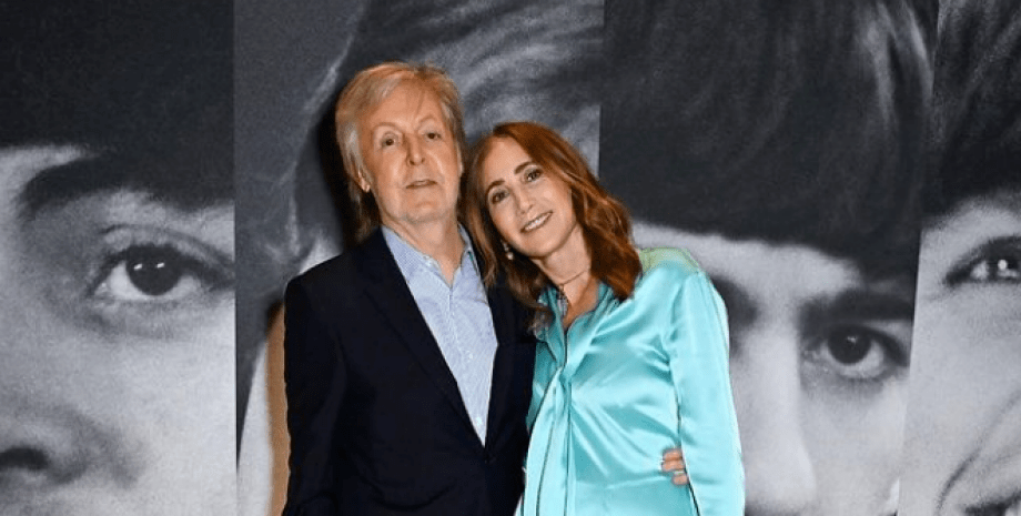 Пол Маккартни и Нэнси Шевелл Пол Маккартни и Нэнси Шевелл, жена пола маккартни, The Beatles, мартин скорсезе, фильмы о битлз