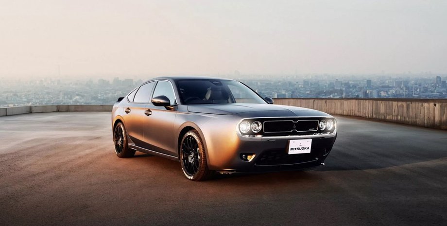 Mitsuoka, Mitsuoka M55, Honda Civic, Dodge Challenger, Авто, Автомобили, Хэтчбек, Тюнинг, Фото