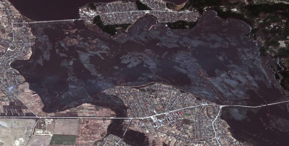 Дамбы на реке Ирпень, Демидов.