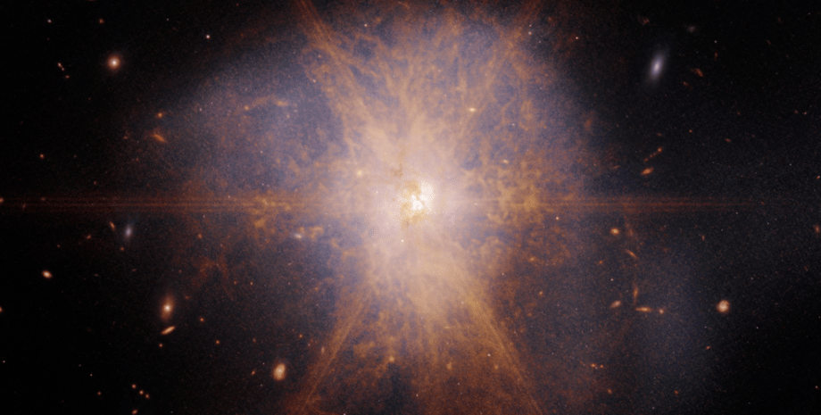 слияние галактик, галактика, Arp 220