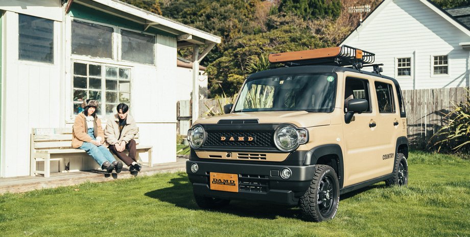 Suzuki Hustler, Suzuki Hustler Country, тюнинг Suzuki Hustler, кроссовер Suzuki