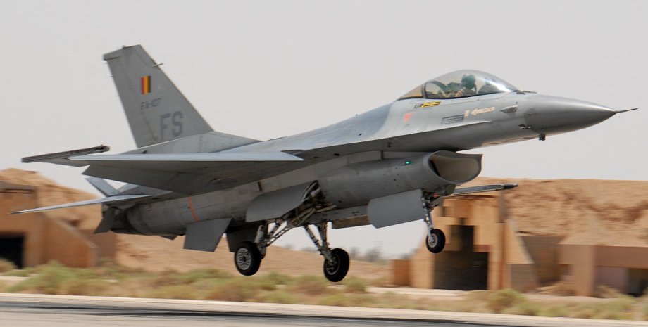 Самолет F-16 ВВС Бельгии / Фото: ZN.ua