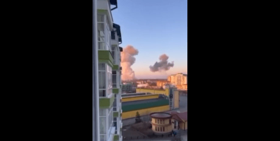 Авиаудар Ивано-Франковск